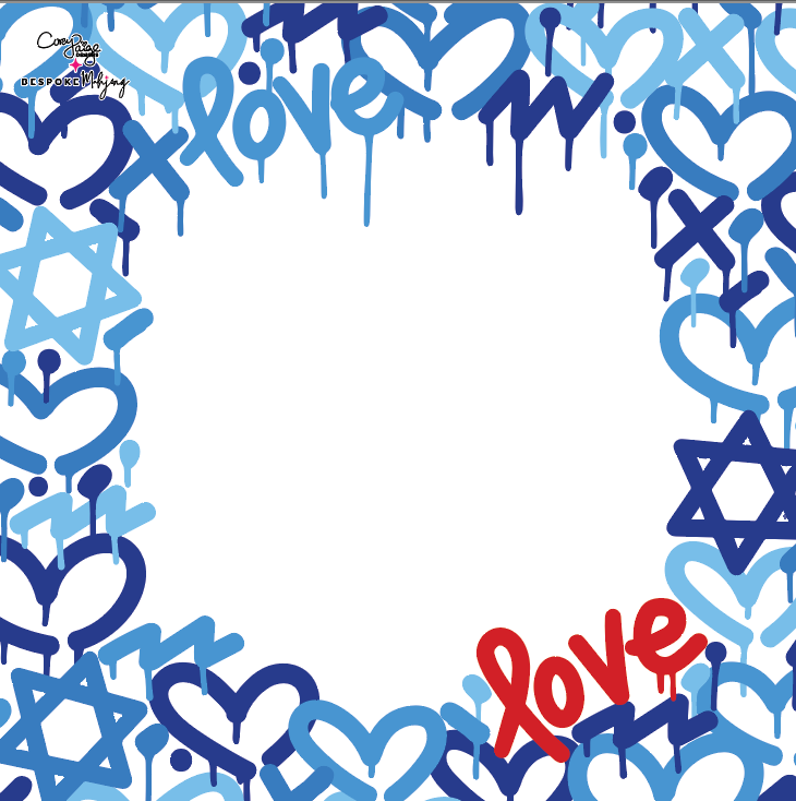HOLIDAY LOVE MAT - BLUE | Bespoke x Corey Paige