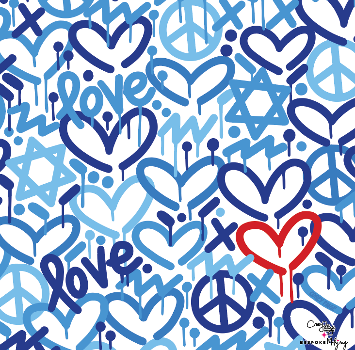 HOLIDAY LOVE MAT - BLUE | Bespoke x Corey Paige