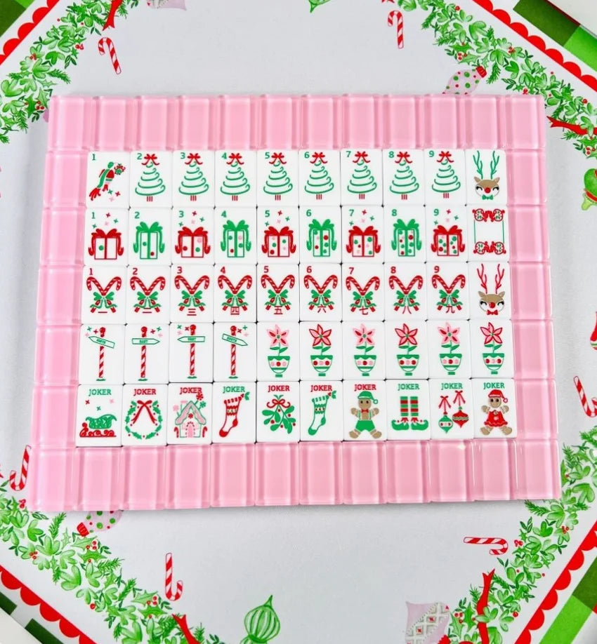 Holly Jolly Christmas Tiles | Bam! Let's Mahjong