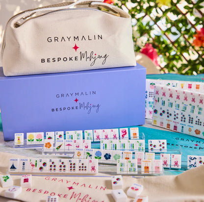 Bespoke X Gray Malin Travel Tiles Kit | Bespoke Mahjong