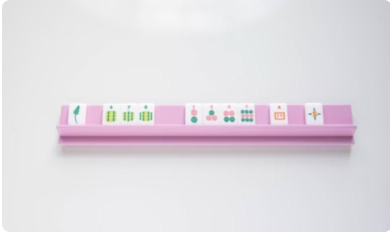 Light Pink Travel and Kids Racks | Peace Love Mahjong