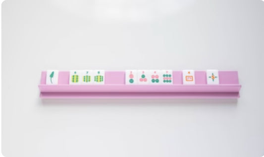 Light Pink Travel and Kids Racks | Peace Love Mahjong