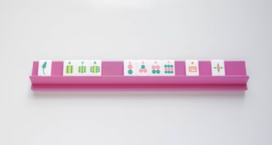 Pink Travel and Kids Racks | Peace Love Mahjong