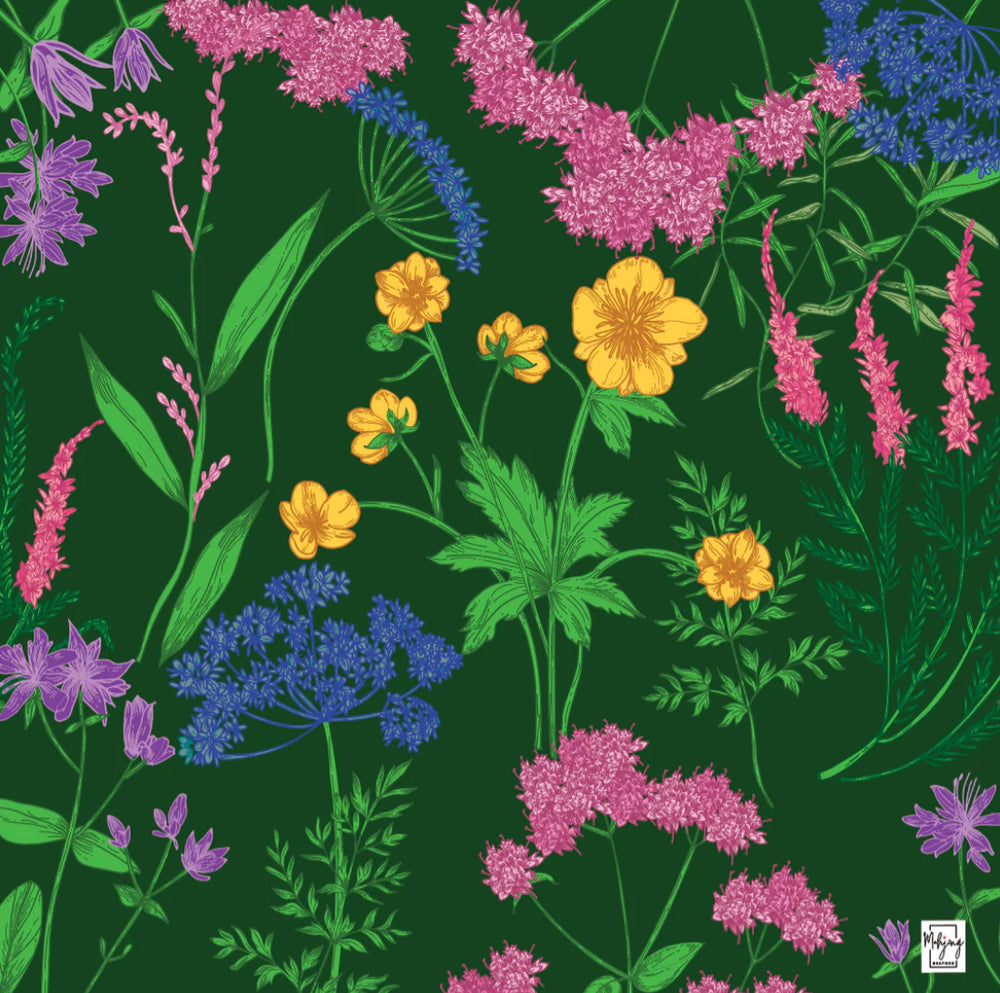 Emerald Glow Mahjong Mat | Bespoke Mahjong