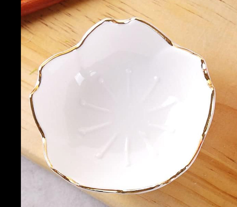 Ceramic Cherry Blossom Dice Dish