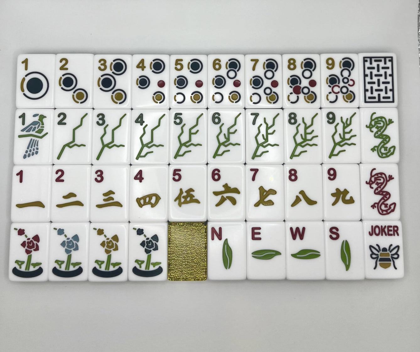 Bougie Bee Tile Set | Luxe Mahjong