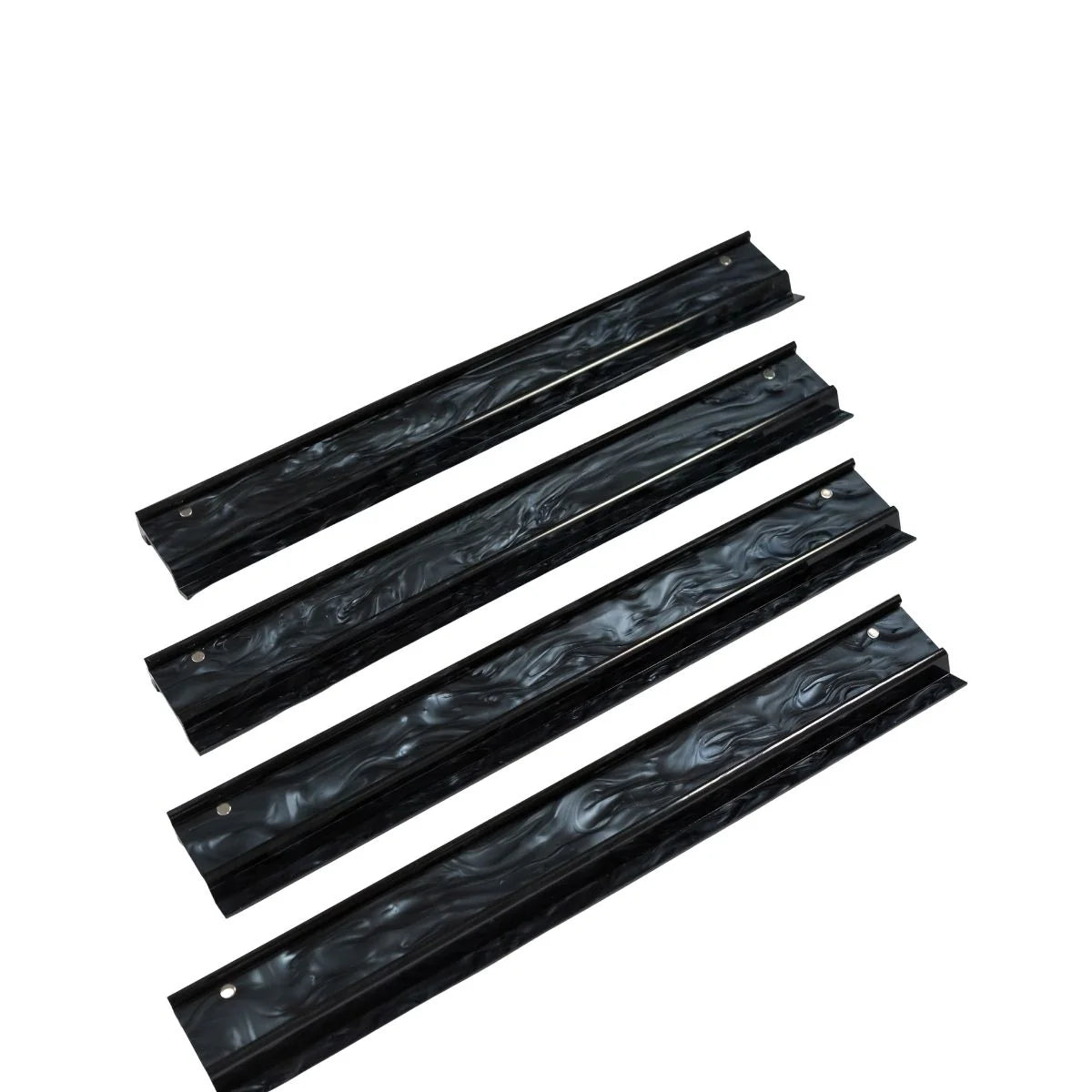 Black Mother of Pearl Mahjong Racks | The Mahjong House