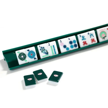 Green Mahjong Racks | The Mahjong House