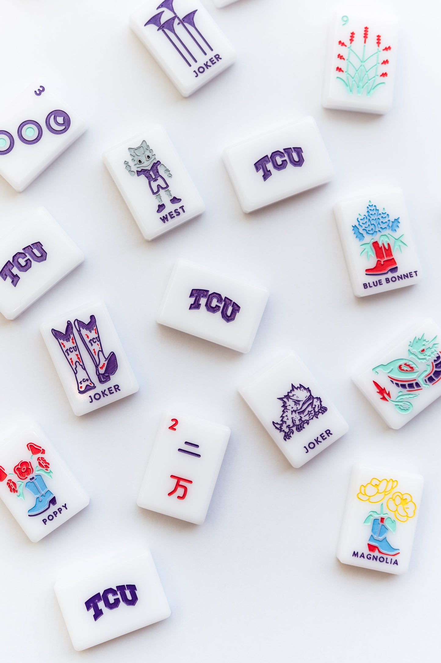 TCU® Mahjong Tiles