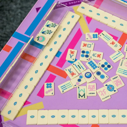 Butter Yellow Travel Mahjong Set | The Mahjong House