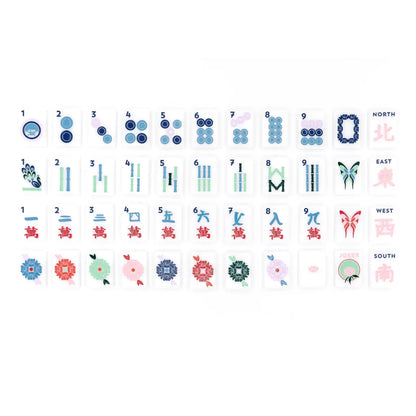 White House Tile Set | The Mahjong House