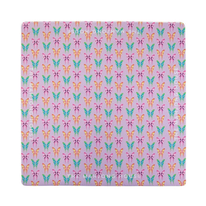 Teal Garden Double-Sided Mahjong Mat | The Mahjong House