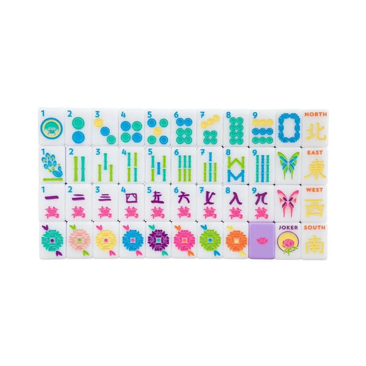 The Brights! Lilac House Mahjong Tiles | The Mahjong House