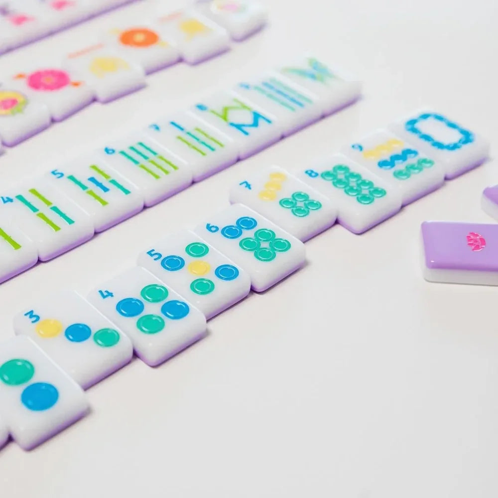 The Brights! Lilac House Mahjong Tiles | The Mahjong House