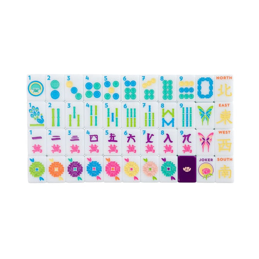 The Brights! Plum House Tiles | The Mahjong House