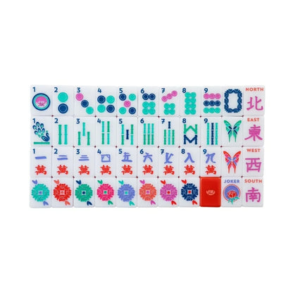 Jewel Ruby The House Tile Set | The Mahjong House