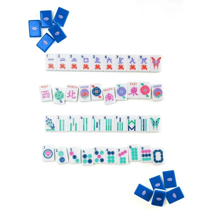 The Jewels! Sapphire House Tiles | The Mahjong House