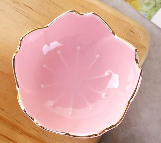 Ceramic Cherry Blossom Dice Dish