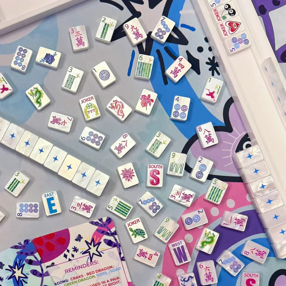 Aspen Glow Lucky Charms Tile Set | Bespoke Mahjong