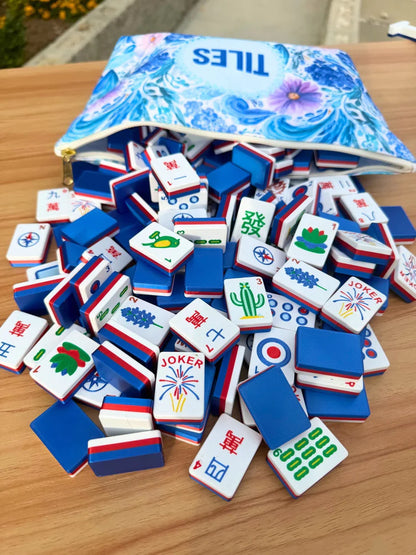 Floating Mahjong Tiles | Spools