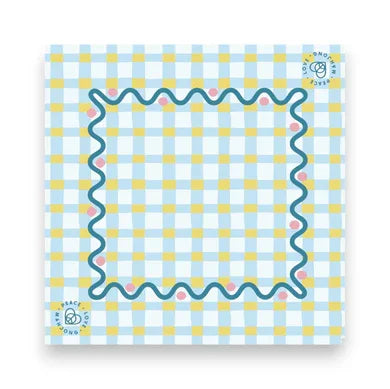 Plaids and Stripes Mahjong Mat | Peace Love Mahjong