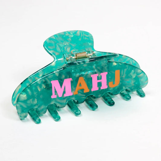 Mahj Word Up Claw Clip | The Darling Effect
