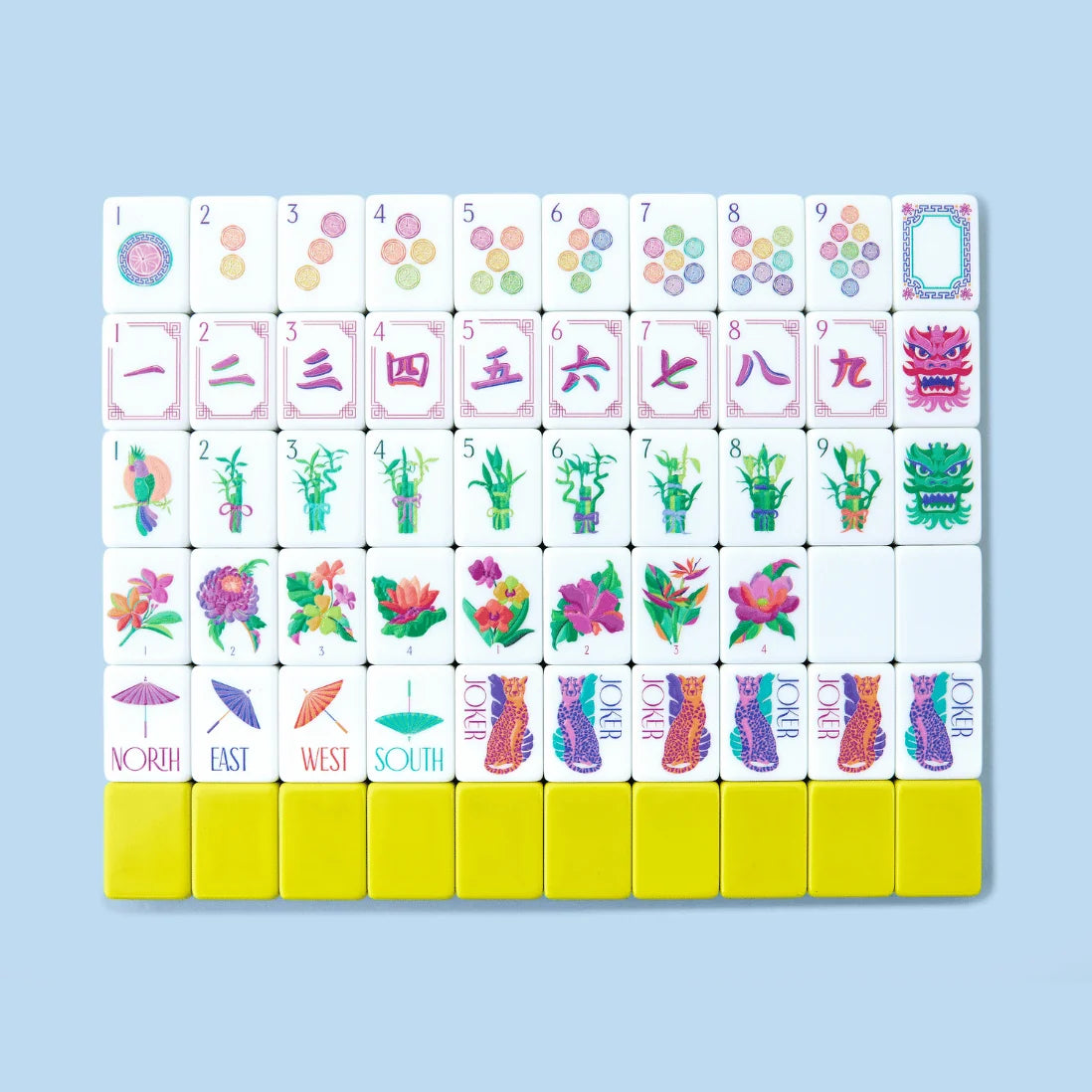 Zest Mahjong Tiles | Mahjong Co.