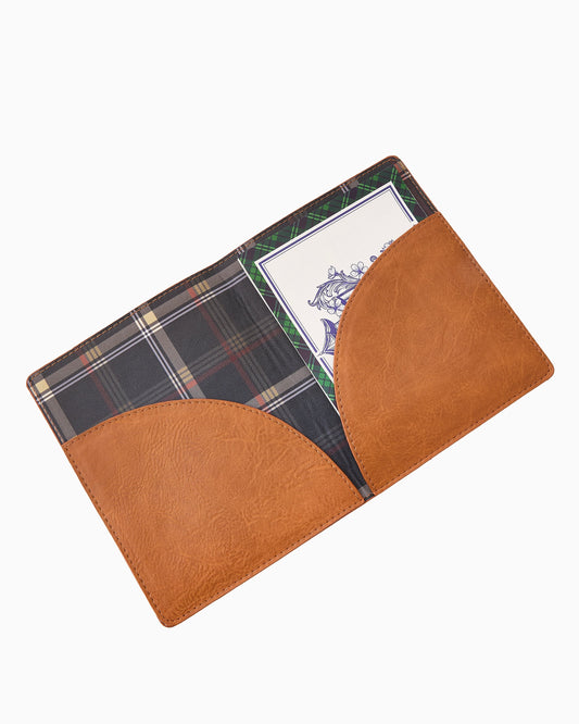 Cognac Mahjong Card Folio