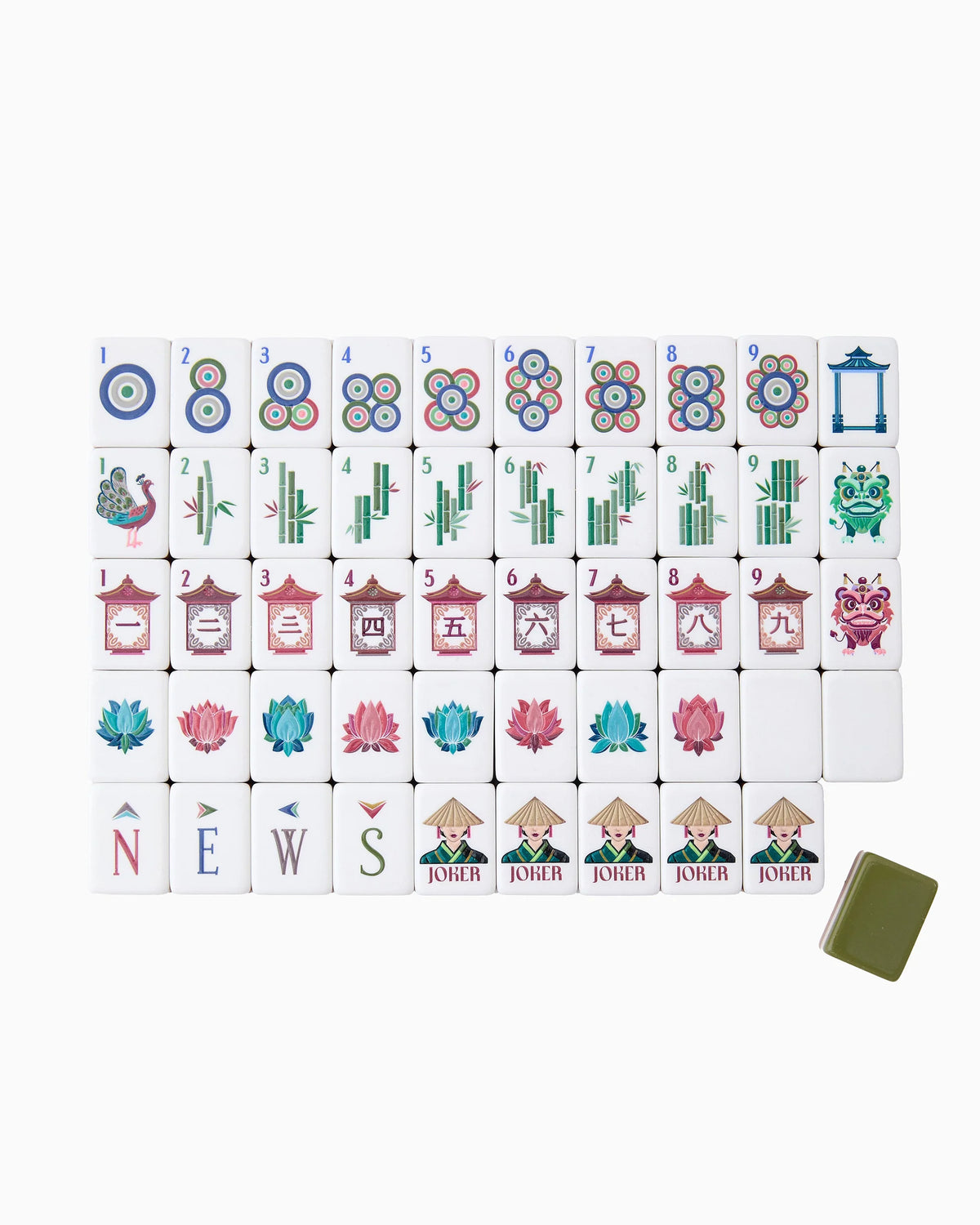 Drake Mahjong Tiles | Oh My Mahjong