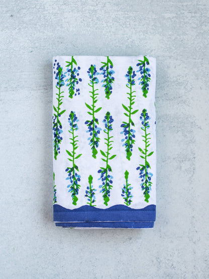 Bluebonnets Table Throw