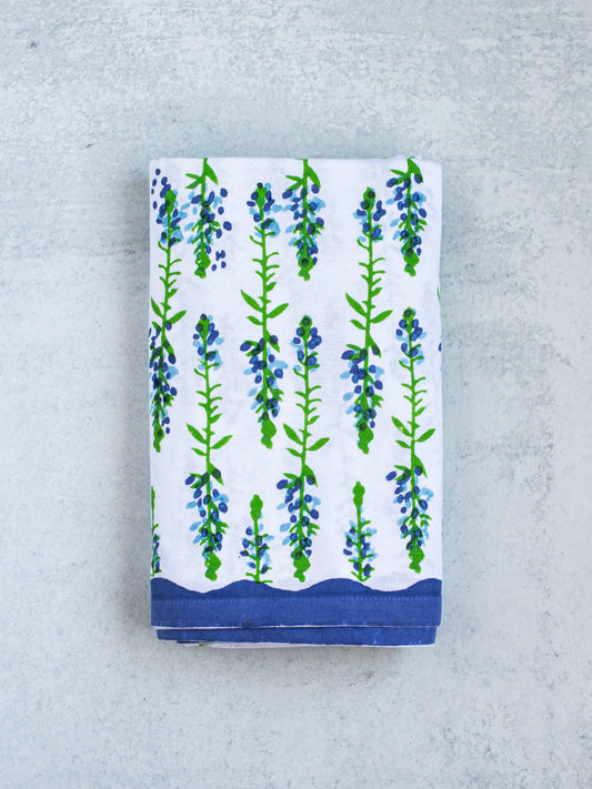 Bluebonnets Table Throw
