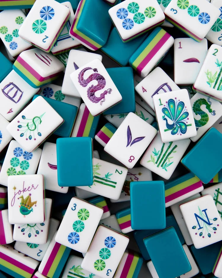 Lagoon Mahjong Tiles | Oh My Mahjong