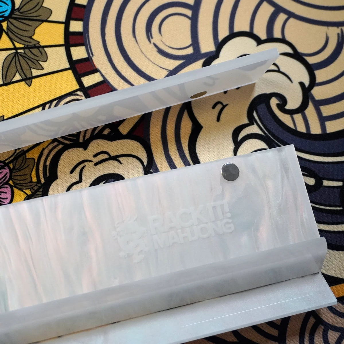 Mother of Pearl Acrylic Racks | Rack It! Mahjong