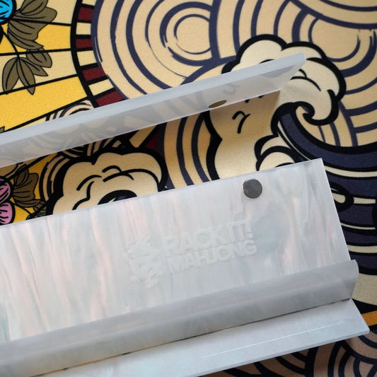 Mother of Pearl Acrylic Racks | Rack It! Mahjong