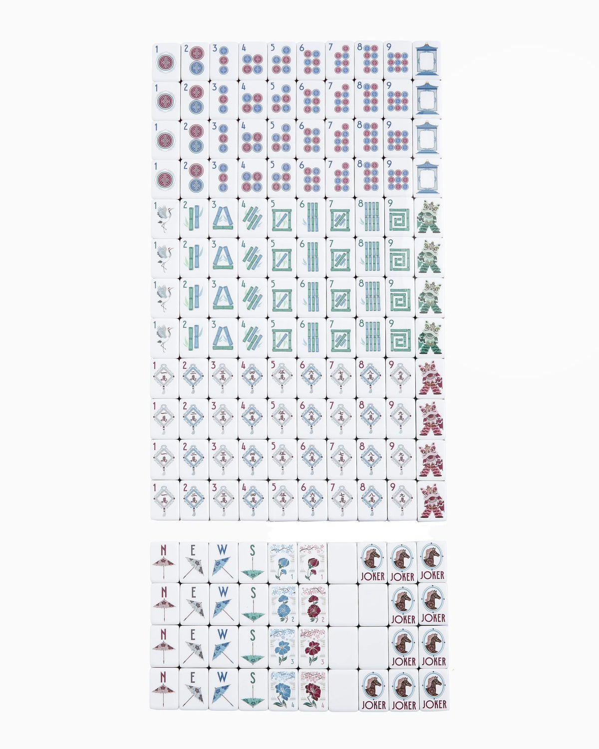 Osler Mahjong Tiles | Oh My Mahjong