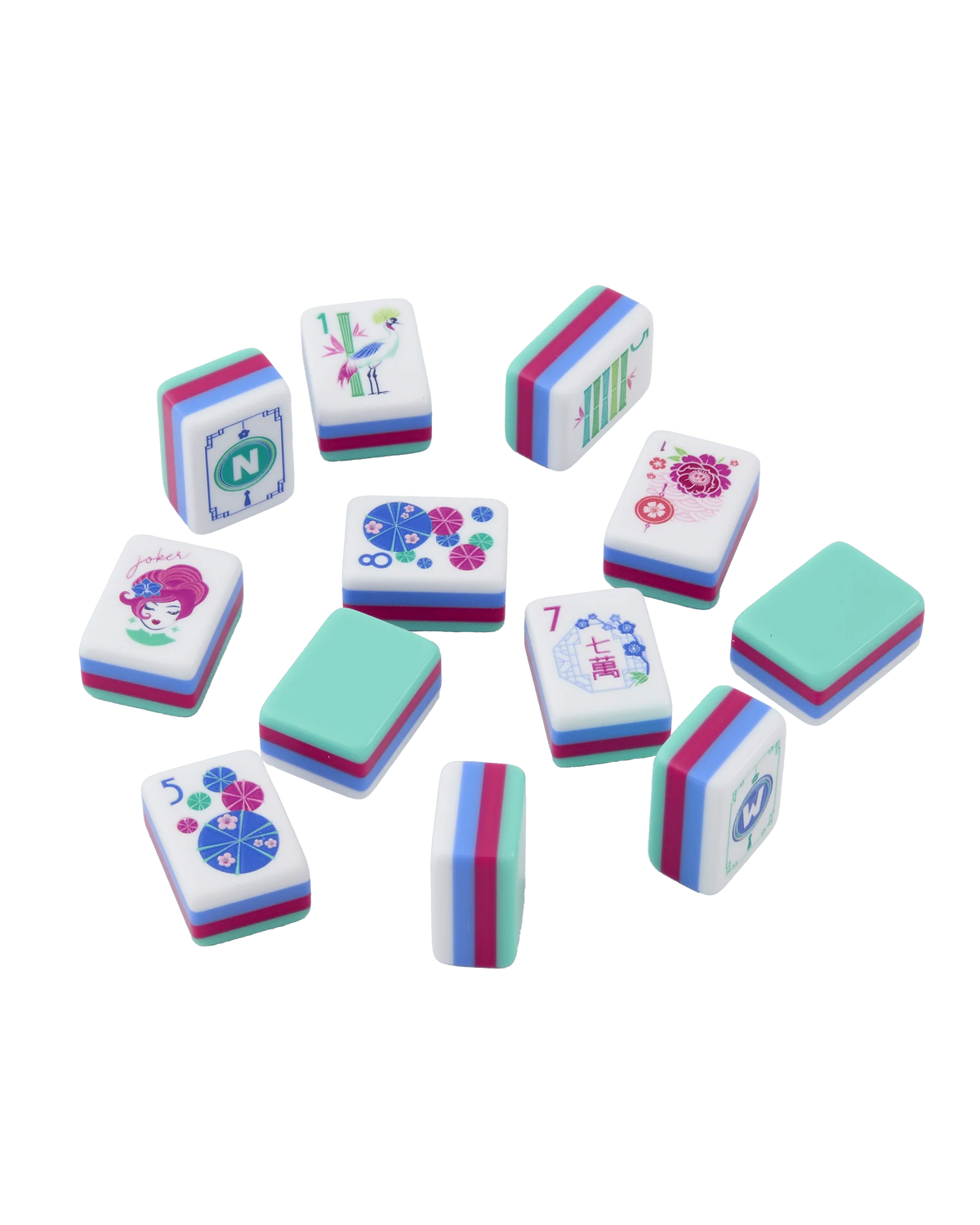 Seabreeze Mahjong Tiles | Oh My Mahjong