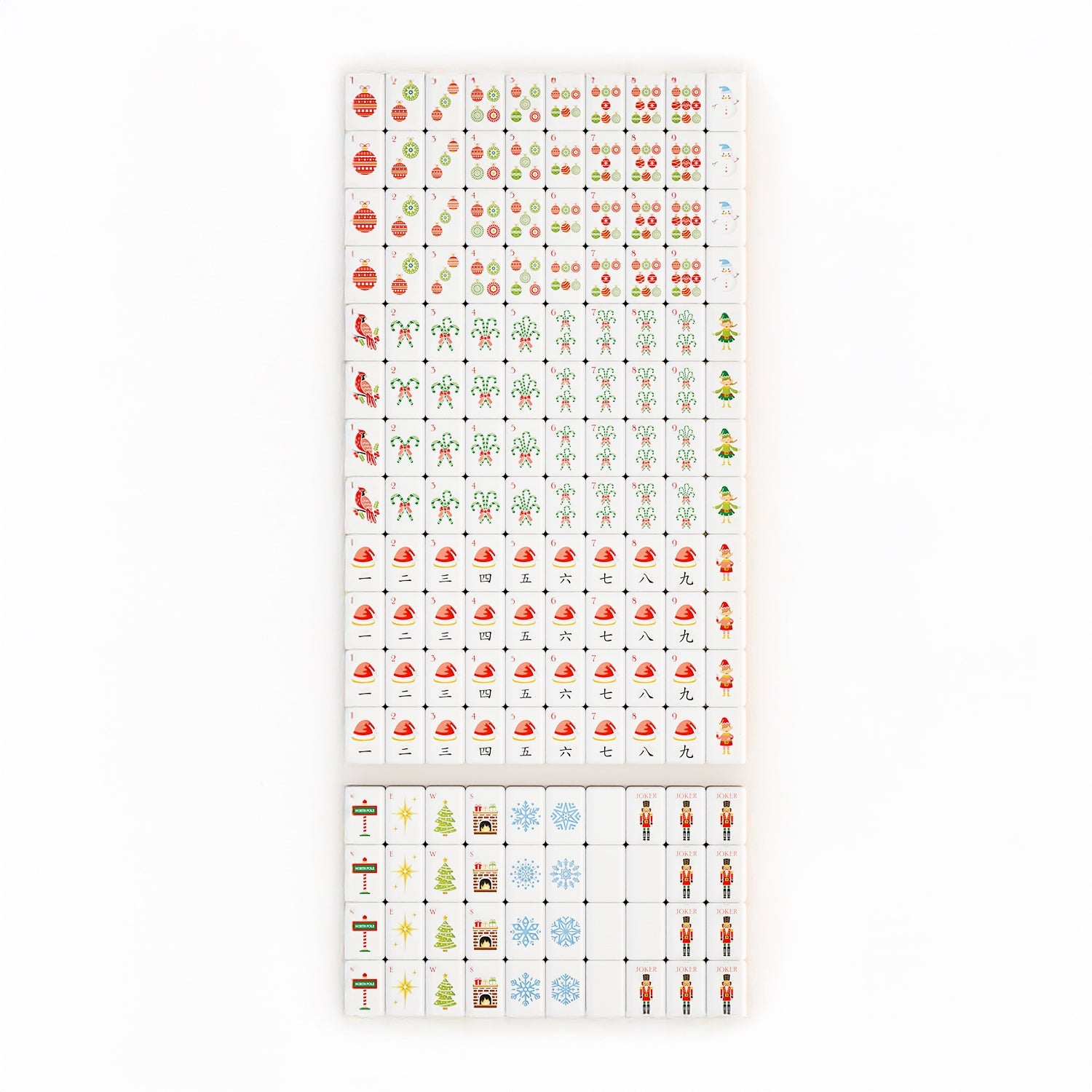 Terrific Tidings Mahjong Tiles | Rack It! Mahjong