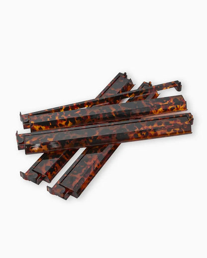 Tortoiseshell Acrylic Mahjong Racks & Pushers (Set of 4) | Oh My Mahjong (OMM)