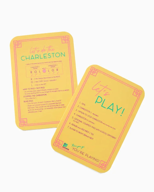 Yellow Mahjong Tile Shufflers | Oh My Mahjong